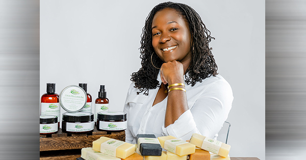 Lydia Gibson, founder of Eva Jenae Naturals